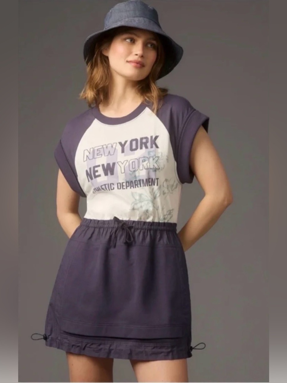 Anthropologie Daily Practice Graphic printed mini dress size XXS